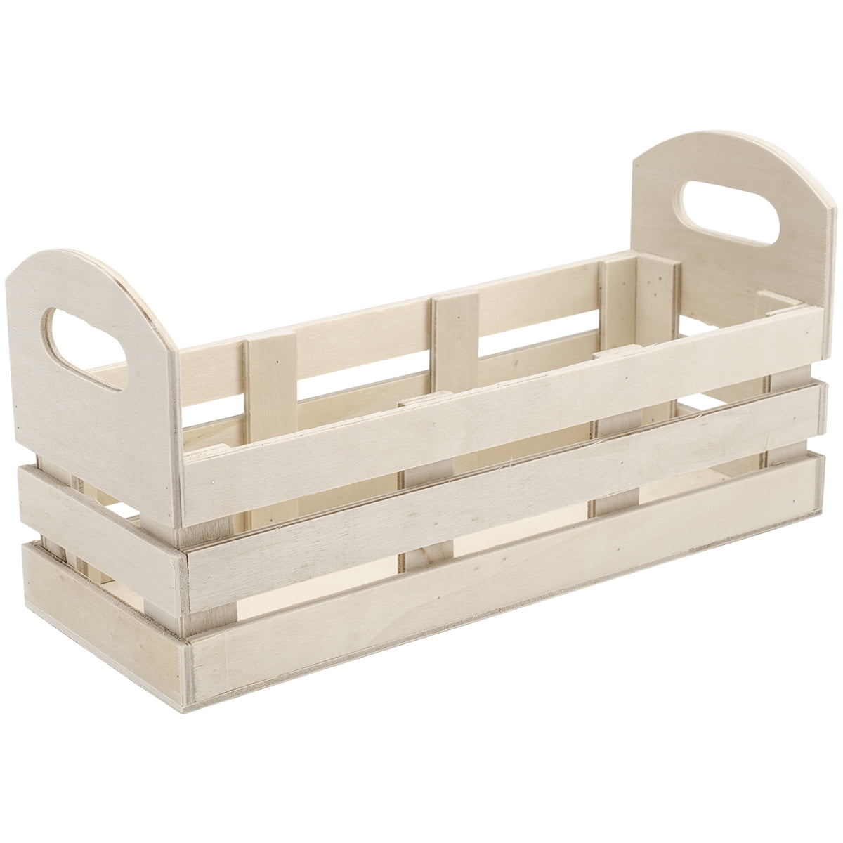 Darice Wood Country Tray Basket 12.5 