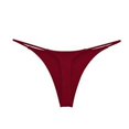 thumbnail image 1 of Bikini de cintura baja con doble tirante y sin costuras, ropa interior sexy de mujer con forma de T, 1 of 6
