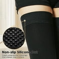 thumbnail image 6 of beister 15-20 mmHg Thigh High Compression Sleeves – Footless Medical Stockings with Non-Slip Silicone Band for Women & Men, Graduated Support for Varicose Veins, Edema & DVT Relief, 6 of 8