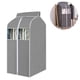 thumbnail image 2 of Hanging Clothes Bag Garment Bag Organizer Storage with Clear PVC Windows Garment Rack Cover Dust-Proof Clothes Cover, 2 of 4