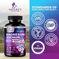 thumbnail image 5 of Magnesium Glycinate Supplement 250mg - 100% Chelated & Purified - to Support Sleep, Heart Health, Muscles, & Bone Strength - Best Absorption Magnesium Glycinate Capsules, Bottled in USA - 120 Tablets, 5 of 10
