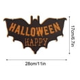 thumbnail image 3 of OAVQHLG3B Welcome Sign for Front Door Halloween Decorations Pumpkin Man Witch Halloween Wooden Pumpkin Zombies Ghost Decoration, 3 of 4