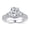 3Ct Oval, variant on Newshe 3Ct Wedding Engagement Rings for Women Moissanite D Color VVS1 925 Sterling Silver Oval Promise Size 7