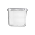 thumbnail image 4 of Set de 5 recipientes herméticos para almacenar alimentos - Botes de plástico transparente para cocina para harina, azúcar, snacks y organización de la despensa, 4 of 9