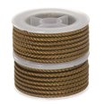 thumbnail image 1 of 2uds Nylon Hilo Cordel Rebordear Cordón 4mm Extrafuerte Trenzado Artesanía Cuerda para Pulseras Joyería Fabricación Bricolaje Artesanía 3,2 M/10,5 Pies, Oscuro Caqui Unique Bargains cordón de abalorios, 1 of 7