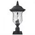 thumbnail image 2 of 3 Light Outdoor Post Mount Light In Period Inspired Style-25.5 Inches Tall And 12.38 Inches Wide Z-Lite 533Phb-533Pm-Bk, 2 of 2