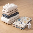 thumbnail image 6 of Hvmvliv Vacuum Storage Bags Extra Thick Compression Bags,Reusable Leak-Proof for Clothes,Quilts,Blankets,Down Jackets,Pillows,Travel Organizer,39.37X31.49in Beige-Xl, 6 of 7