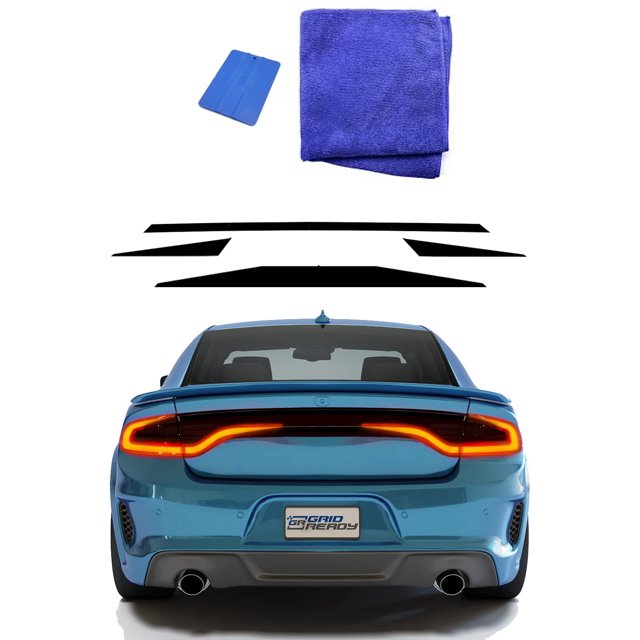 Calcomanía GRIDREADY para luces traseras para Dodge Charger 2015-2023