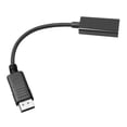 thumbnail image 1 of Enchufe robusto negro Gloria Cable adaptador de DP a HDMI, 1 of 9