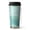 Black, variant on 18oz Travel Coffee Mug, 316 Stainless Steel Vacuum Insulated Tumbler with 2-in-1 Straw Lid & Strap, Turquoise Marble Watercolor Print