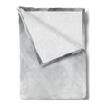 thumbnail image 2 of Grey Soft Flannel Fleece Blanket, Blur Poster Display with Simplistic Square Shapes Contemporary Mosaic Optic Illusion Print, Cozy Plush for Indoor and Outdoor Use, 70" x 90", White, by Ambesonne, 2 of 5