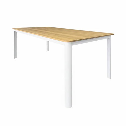 Mesa Rectangular Creta Blanca Exterior 180 cm