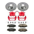 thumbnail image 2 of Power Stop Front Z23 Evolution Brake Pad and Rotor Kit with Red Powder Coated Calipers KC1043A, 2 of 2