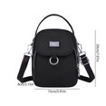 thumbnail image 3 of Bolso bandolera impermeable para mujer Bolsos de mensajero Oxford elegantes para el trabajo (negro) Likrtyny Para Estrenar, 3 of 6