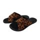 thumbnail image 5 of Sandalias de leopardo de fondo plano con pajarita a la moda para mujer, zapatillas de playa para el hogar Wmkox8yii  hj789, 5 of 5