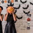 thumbnail image 5 of Piezas de señal de bienvenida de temporada, decoración de porche para puerta delantera, puerta de Halloween, colgante de madera, placa de bienvenida, decoración para Halloween, regalos de inauguración, 5 of 5
