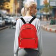 thumbnail image 7 of JIALIOU Mini Backpack Purse for Women Quilted Casual Daypack Small Travel Shoulder Bag, Red, 7 of 7