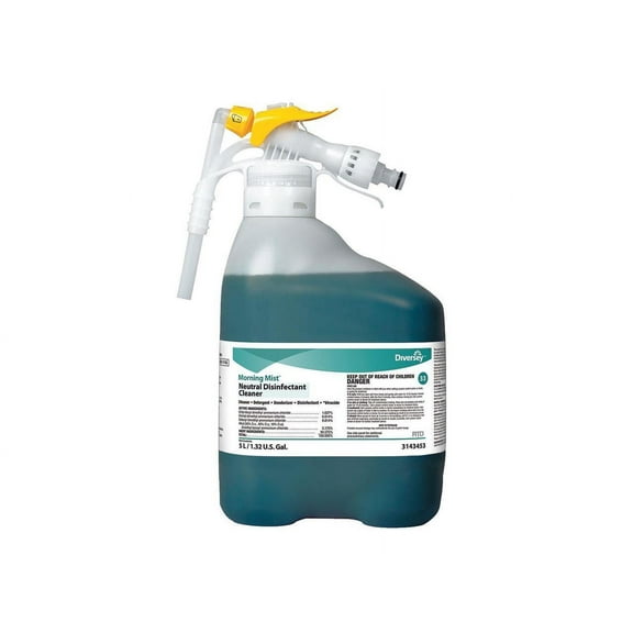 Diversey Disinfectant Cleaner For Use With RTD Chemical Dispenser, 1 EA 5283020