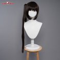 thumbnail image 1 of XXX Jeu Azurr Lanee Chenhai Perruque Cosplay Cosplay Cheveux Noirs 75 cm Queue de Cheval Longue Cheveux Résistants à la Chaleur, 1 of 6