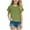 AG, variant on NOLDARES Girls' Short Sleeve Shirts Kids Crewneck T-Shirts Summer Tops Basic Tees(Sky Blue,5-6 Years)