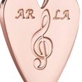 thumbnail image 3 of Alliage de Zinc Métal 0.38x1.4mm Guitare Plectrum Collier Punk Rock Élégant Instruments Pendentifs Collier, 3 of 3