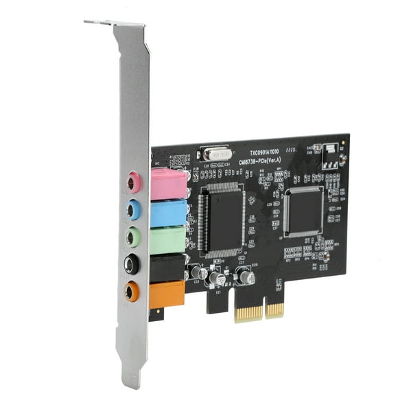 Tarjeta de sonido PCIe Bling Bling 5.1 canales CMI8738