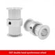 thumbnail image 2 of For 2 3D Printer Dual Timing Pulley 20 Teeth for 6mm Belt Width Synchronous Drive Upgrade 8mm Bore, 2 of 4