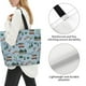 thumbnail image 3 of Disketp Camping Caravan Bolsa Tote Estampada para Mujer, Bolso de Hombro y de Mano para Compras y Viajes, 3 of 8
