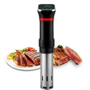 Ultra Quiet Stainless Steel Sous Vide Cooker - 1100W - Precision Cooking - Immersion Circulator - Accurate Temperature Control - Kitchen Gadgets - Walmart Compliant