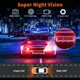 thumbnail image 4 of NEXPOW 4K+1080P Dash cam Front and Rear,Dual Dash Camera for Cars, with Built-in GPS, IR Night Vision, 1.47″ IPS Screen, Loop Recording, WDR, 24H Parking Mode, 4 of 9