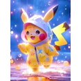 thumbnail image 1 of Pintura de diamantes 5D DIY Anime Pikachu, mosaico de diamantes redondos completos, bordado de Pokémon, punto de cruz, decoración del hogar, regalo para niños, 1 of 4