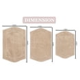 thumbnail image 3 of Home Weavers Waterford Collection 100% Cotton Non-Slip Bathroom Rug Set Machine Washable Bathroom Rug-17"x24", Bath Rug- 21"x34", Bathroom Rug- 24"x40", Linen Color 3 Piece Bath Rug set, 3 of 8