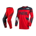 thumbnail image 1 of Oneal Element Racewear Red/Grey Motocross Dirt bike Offroad MX Jersey Pants Combo Package Riding Gear Set Jersey, 1 of 6
