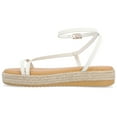 thumbnail image 2 of Journee Womens Odelia Buckle Espadrille Sandals, 2 of 9