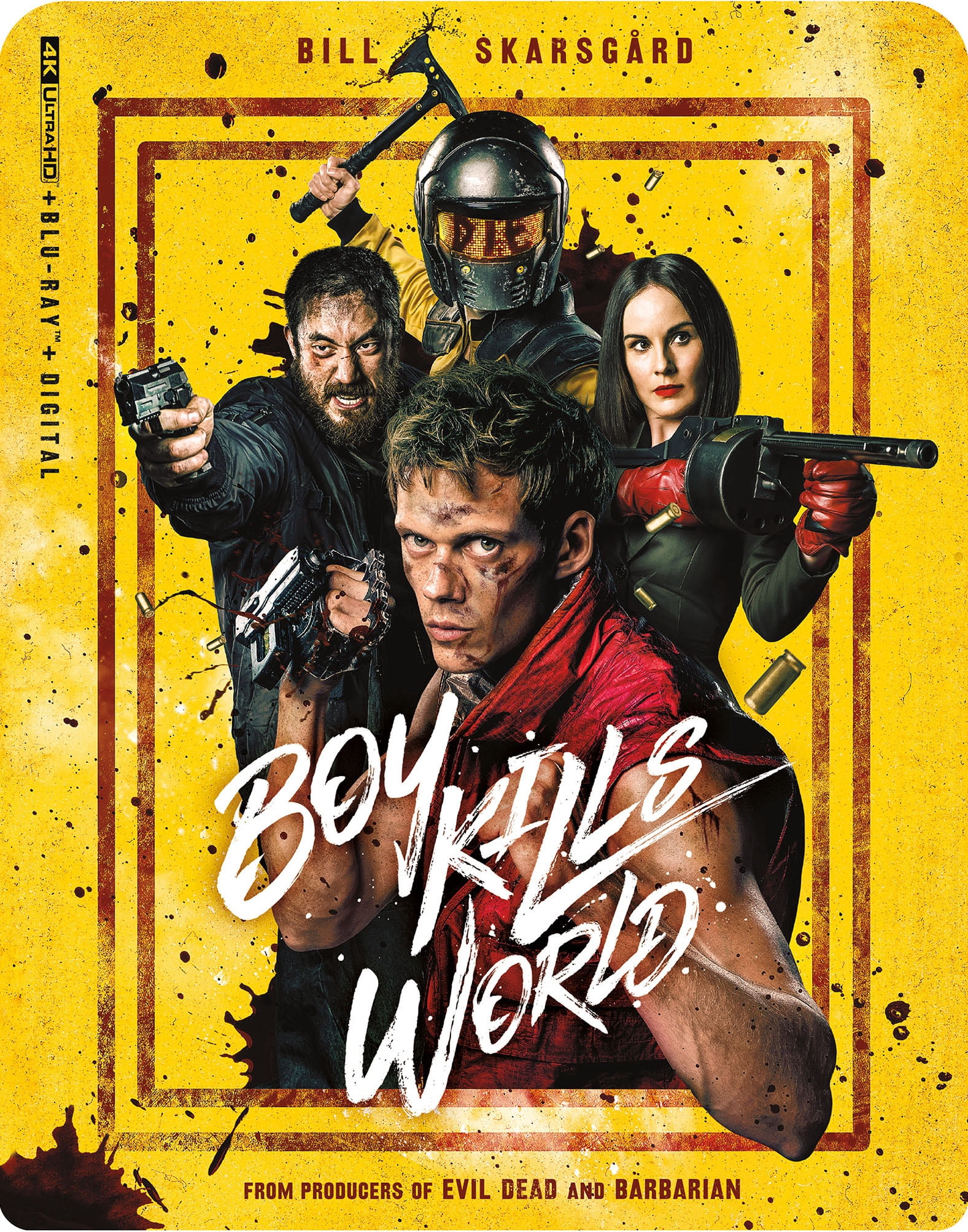 Lionsgate Boy Kills World 4K UHD + Blu-ray + Digital - Walmart.com