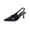 Black, variant on Wine Women'S Sandals Casual Outerwear Versatile Plus Size Pointed Toe Closed Toe Strap High Heel Open Back Pu Footwear Includes Shoe Box Size 40 Eu Uk 5.5 Us 7.5 1.15 Pounds