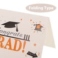 thumbnail image 2 of 6 Sets Graduation Cards Greeting Cards With Envelopes Graduation 2024 Party Supplies Grad Gift Greeting Cards, 2 of 5