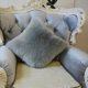 thumbnail image 2 of 45x45cm Lana Artificial Soft Plush Sofá Funda De Almohada Funda De Cojín Decoración Para Hogar gris BLESIY Throw Pillow Case, 2 of 8