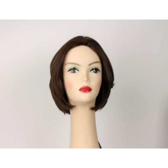 European Human Hair Freeda Wig Medium-Brown Dorothy Size Medium