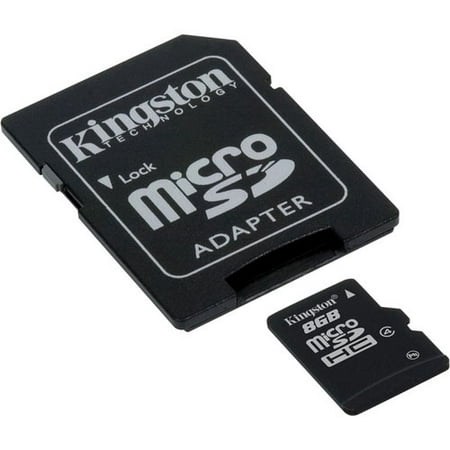 UPC 726046551572 product image for Kyocera Hydro Cell Phone Memory Card 8GB microSDHC Memory Card with SD Adapter | upcitemdb.com