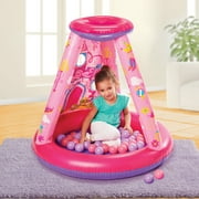 Kid Connection 37.5" Princess Ball Pit with 30 Soft-Touch Balls Included, For Children Ages 18 months +