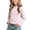 Pink, variant on biudgviw Toddler Girls Long Sleeve Shirts Kids Ruffle Crewneck T-Shirts Casual Soft Basic Tees Cute Baby Girl Clothes(Yellow,1-2 Years)