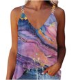 thumbnail image 2 of Nrmvnmi Tank Tops for Women 2024 Trendy Summer T Shirts V Neck Sleeveless Shirts Spring Clothes Casual Loose Blouses Mothers Day Gifts, 2 of 5