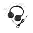 thumbnail image 3 of xjwjuw Wired Gaming Headset, Over-Ear with 7.1 Stereo Surround Sound, Noise Canceling Mic & RGB LED Lights, 50mm Drivers, 3.5mm Plug, for Laptops, PCs, PS5, FPS Games & Movies, 3 of 6