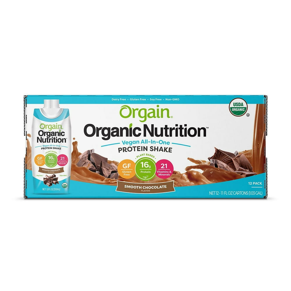 Orgain® Organic Nutrition™ Vegan AllinOne Protein RTD Shake Plant