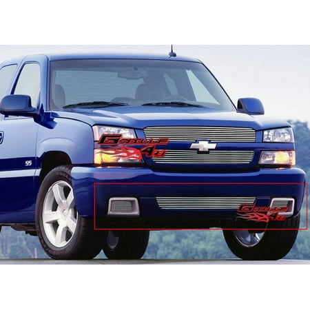 Bolt Over Aps Ss Billet - Fits 2003-2006 Chevy Silverado 1500 SS Billet Grille Combo #N19-A54978C