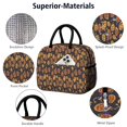 thumbnail image 4 of Womens Pumpkin Pattern Halloween Lunch Box for Work,Insulated Lunch Bag for Women,Loncheras Para Mujer,Leakproof Adult Lunch Bag for Work,Beach,Travel,Picnic,Camping, 4 of 7