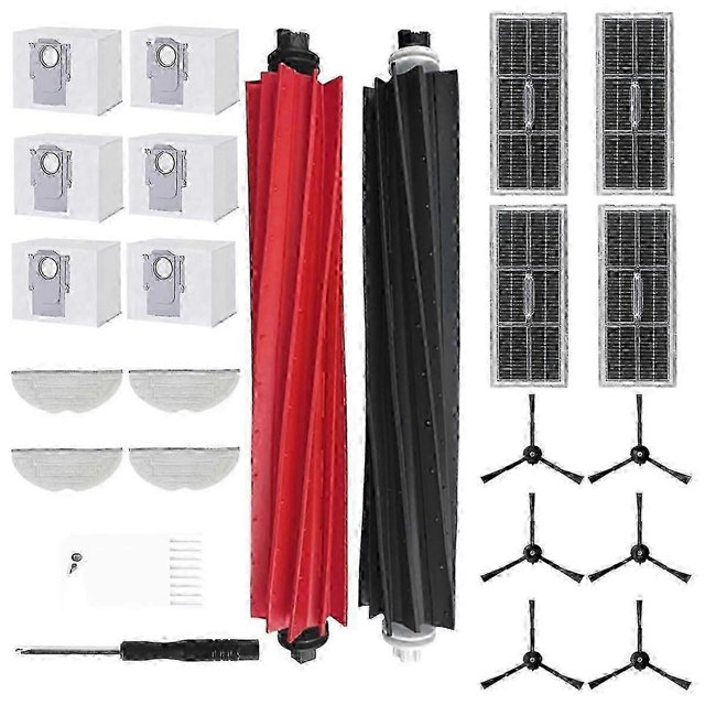 For S8 Pro Ultra/S8 +/S8/G20 Main Side Brush Hepa Filter Mop Cloth Dust Bags Spare Parts