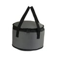 thumbnail image 2 of veasfak Sac Isotherme pour Aliments Sac de Restauration Réutilisable Pliable pour BBQ Magasinage Randonnée Gris, 2 of 9