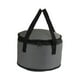 thumbnail image 2 of Bolsa térmica para alimentos, reutilizable, plegable, para barbacoa, compras y senderismo. gris, 2 of 8